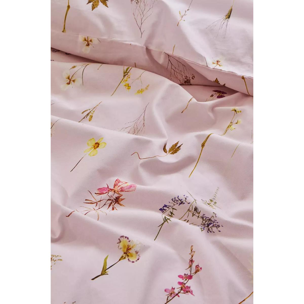 Florence Pink Pressed Flowers Duvet Set - Pink DOUBLE at Urban Outfitters – image 3