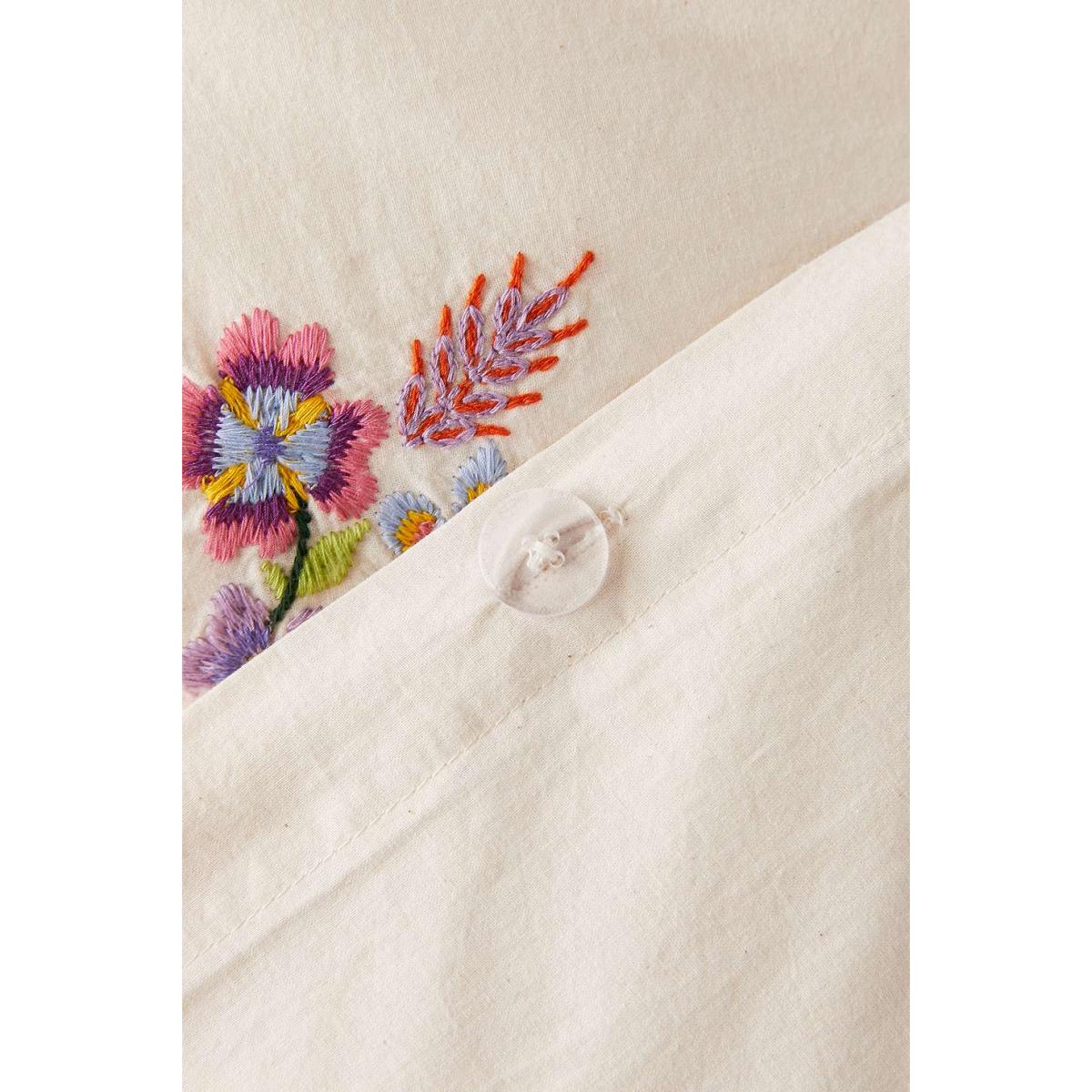 Georgine Embroidered Duvet Set - Cream King at Urban Outfitters – image 5
