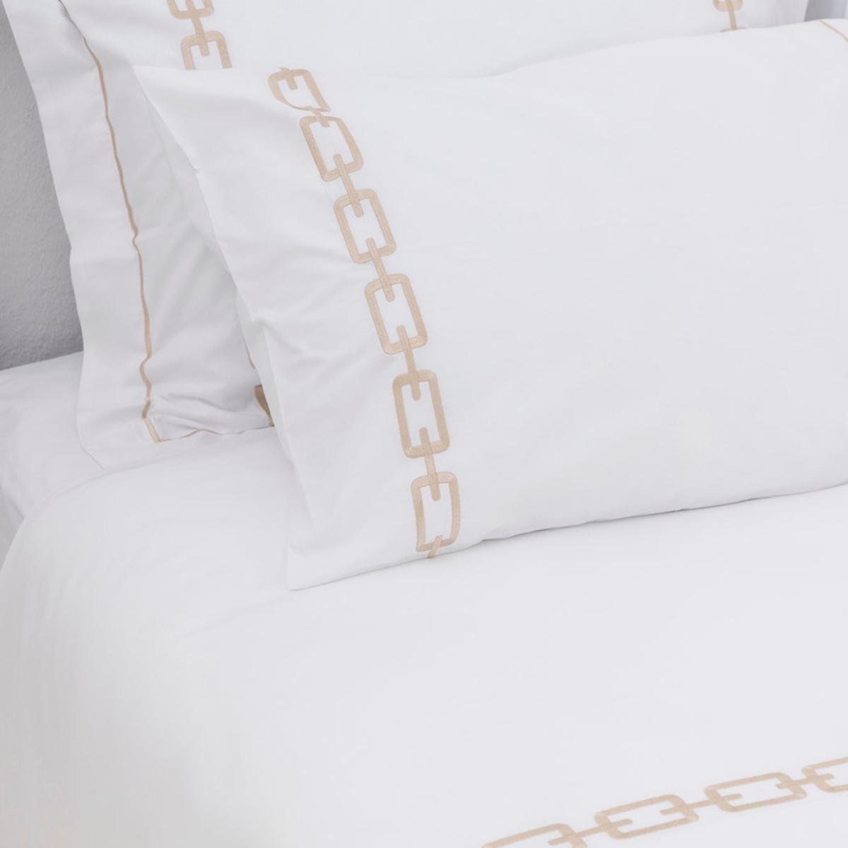 Neutrals Chain Bedding Set | Uk King | Km Home Collection – image 5