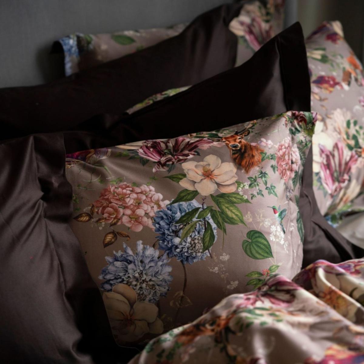 Neutrals Bedding Set Magic Garden Grey Cliff Beige Uk Super King, Us King | Us King | Decoflux Home – image 6