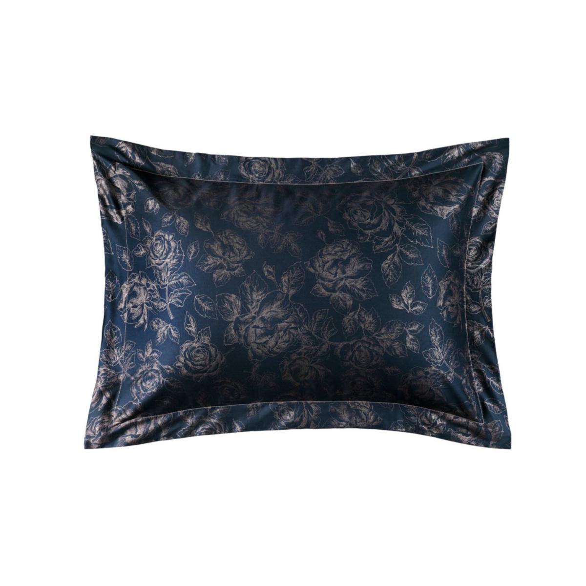 Cotton Bedding Set Rose Line Royal Blue Uk Single, Us Twin + Gift Wrapping | Uk Single | Decoflux Home – image 9