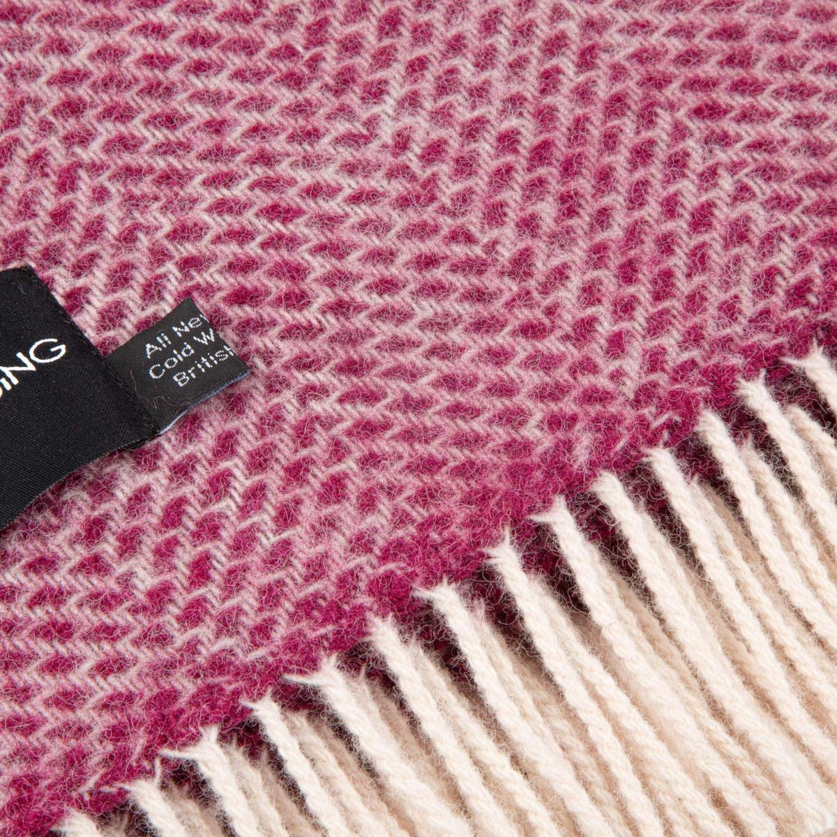 Evening Tales Pure New Wool Blanket - Down By The Vineyard Heating & Plumbing London – image 6