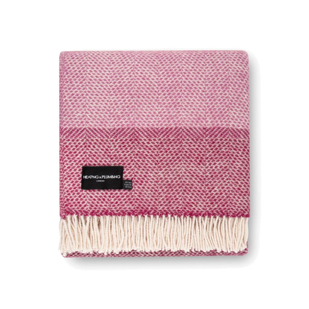Evening Tales Pure New Wool Blanket - Down By The Vineyard Heating & Plumbing London – image 1