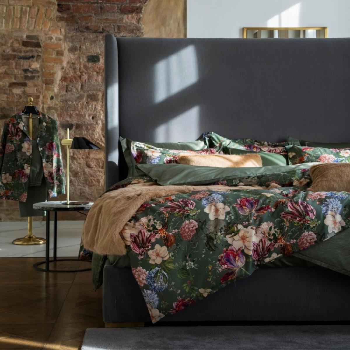 Green Bedding Set Magic Garden Moss Uk Single, Us Twin | Uk Single | Decoflux Home – image 2