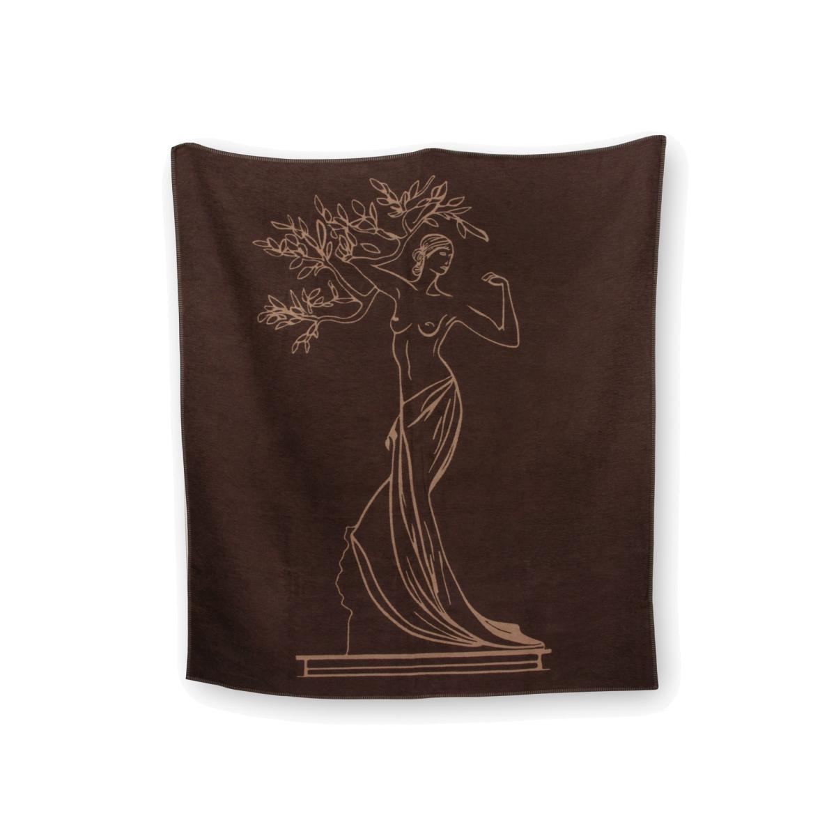 Brown Night Whispers - Recycled Cotton Blanket - Artemis One Size Heating & Plumbing London
