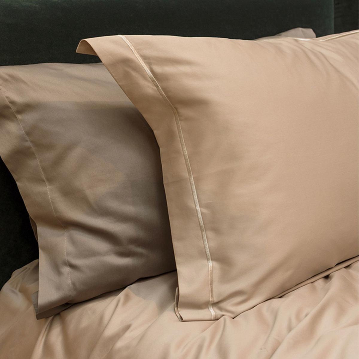 Brown / Neutrals Cotton Bedding Set Solid Grey Cliff Uk Super King, Us King + Gift Wrapping | Us King | Decoflux Home – image 5
