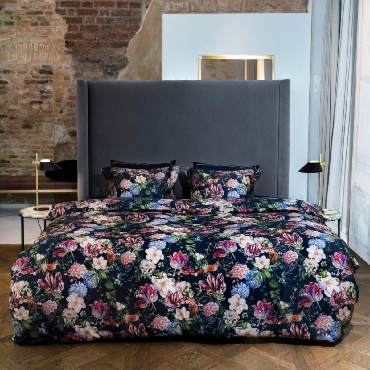 Bedding Set Magic Garden Dark Blue Uk Super King, Us King | Us King | Decoflux Home – image 3