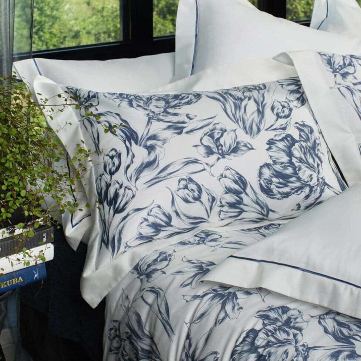 White Bedding Set Tulips Monochromia Uk Single, Us Twin | Us Twin | Decoflux Home – image 3