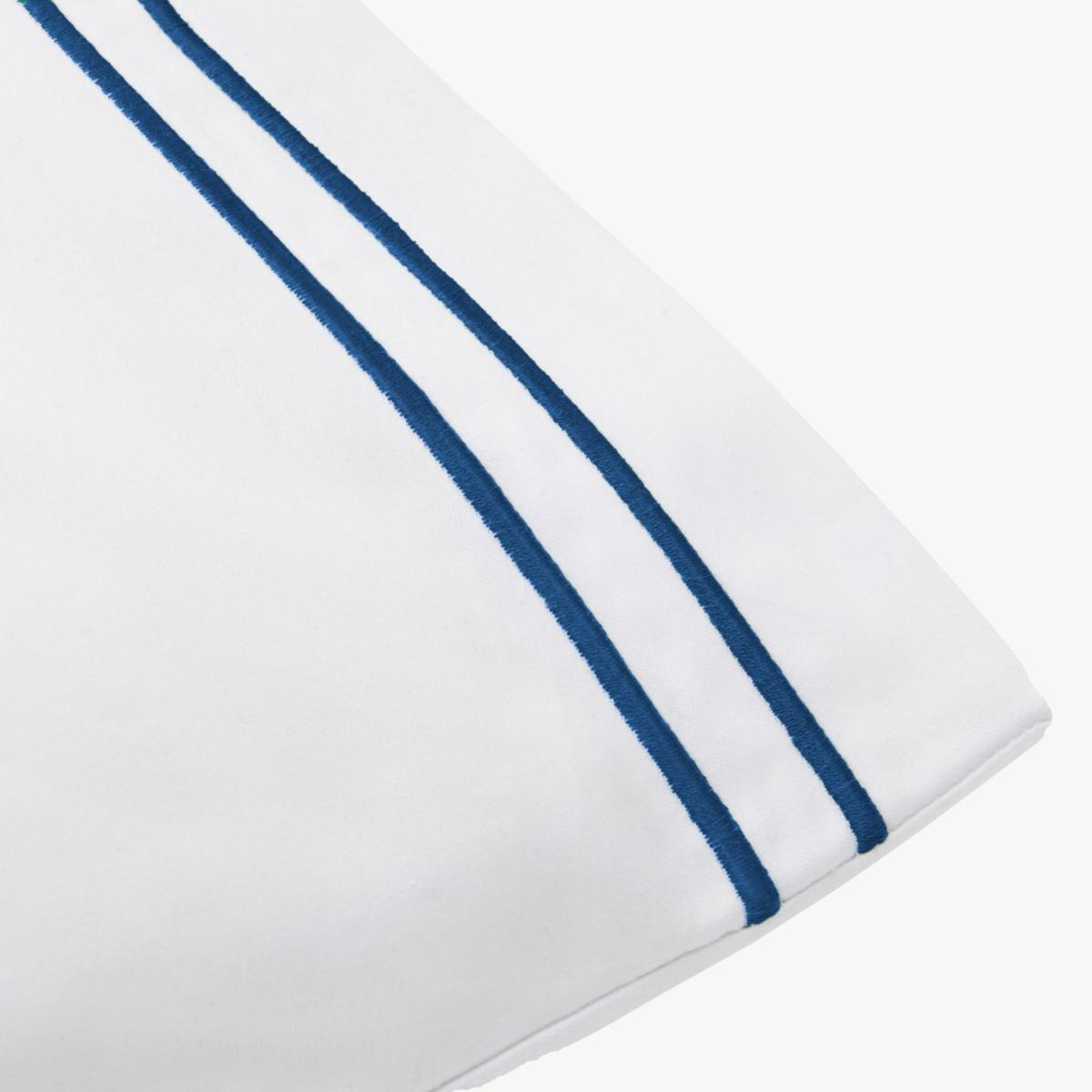 White The Cairo Collection Blue Stripe - Double | Uk Single | House Babylon – image 2