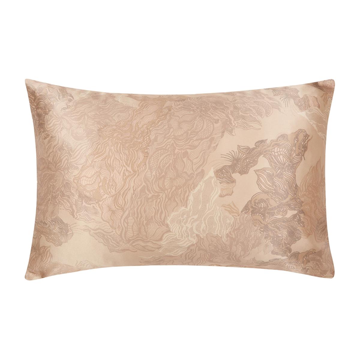 Neutrals / Rose Gold Sirens Silk Pillowslip Genevie