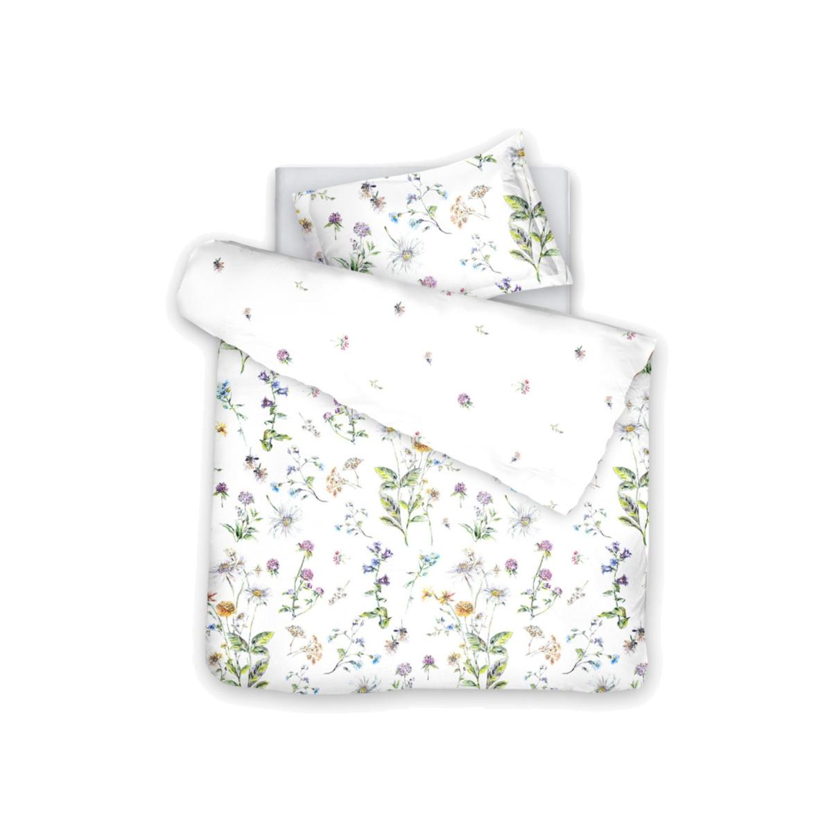White Floral Bedding Set Midsummer | Us Twin | Decoflux Home – image 1