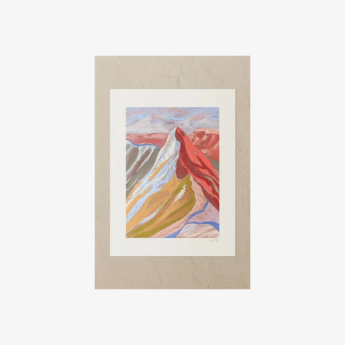 The Poster Club Cuillin Ridge I Wall Art Print