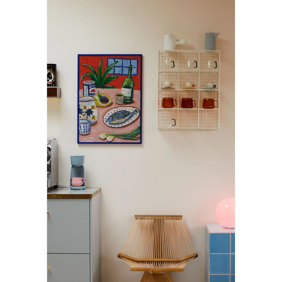 Composition With Fish by Adee Ardon Framed Wall Art Print – image 2