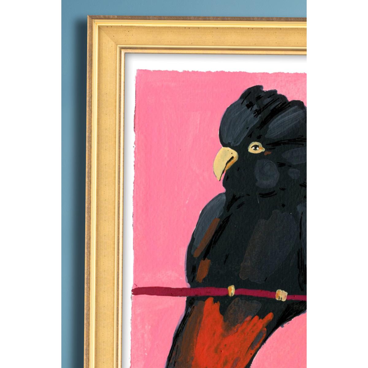 Red Cockatoo Wall Art – image 2