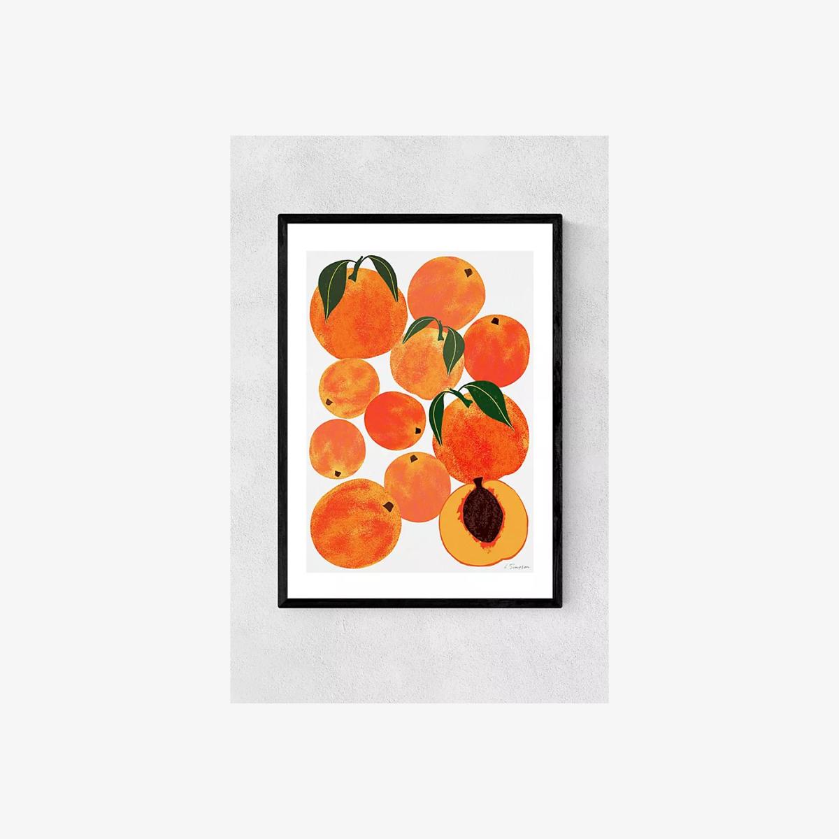 Leanne Simpson Peaches Wall Art Print – image 1