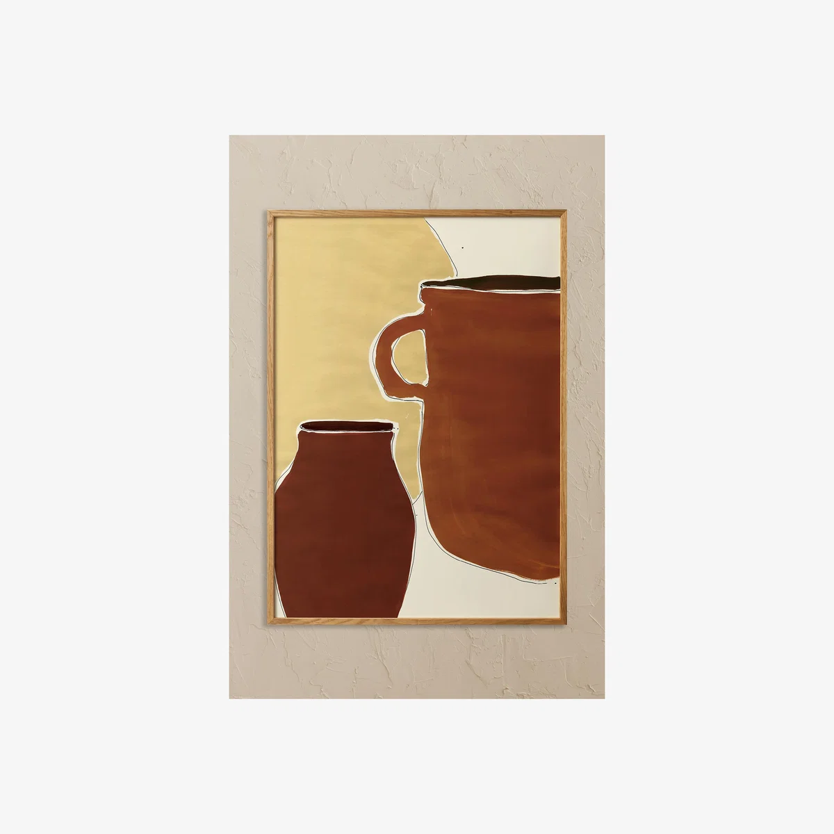 Pottery by Sia Marche Framed Wall Art