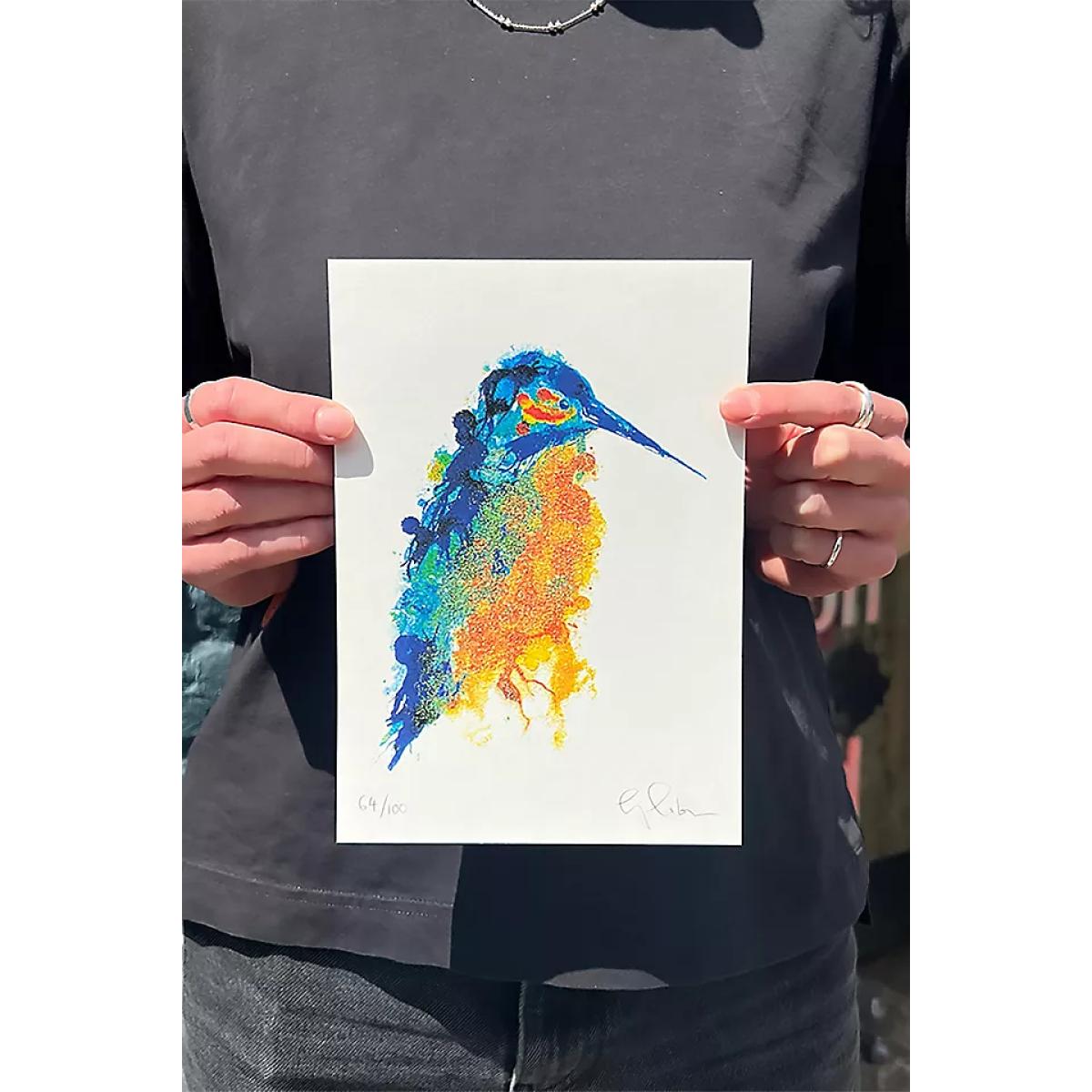 Mini Kingfisher by Gavin Dobson Wall Art – image 2