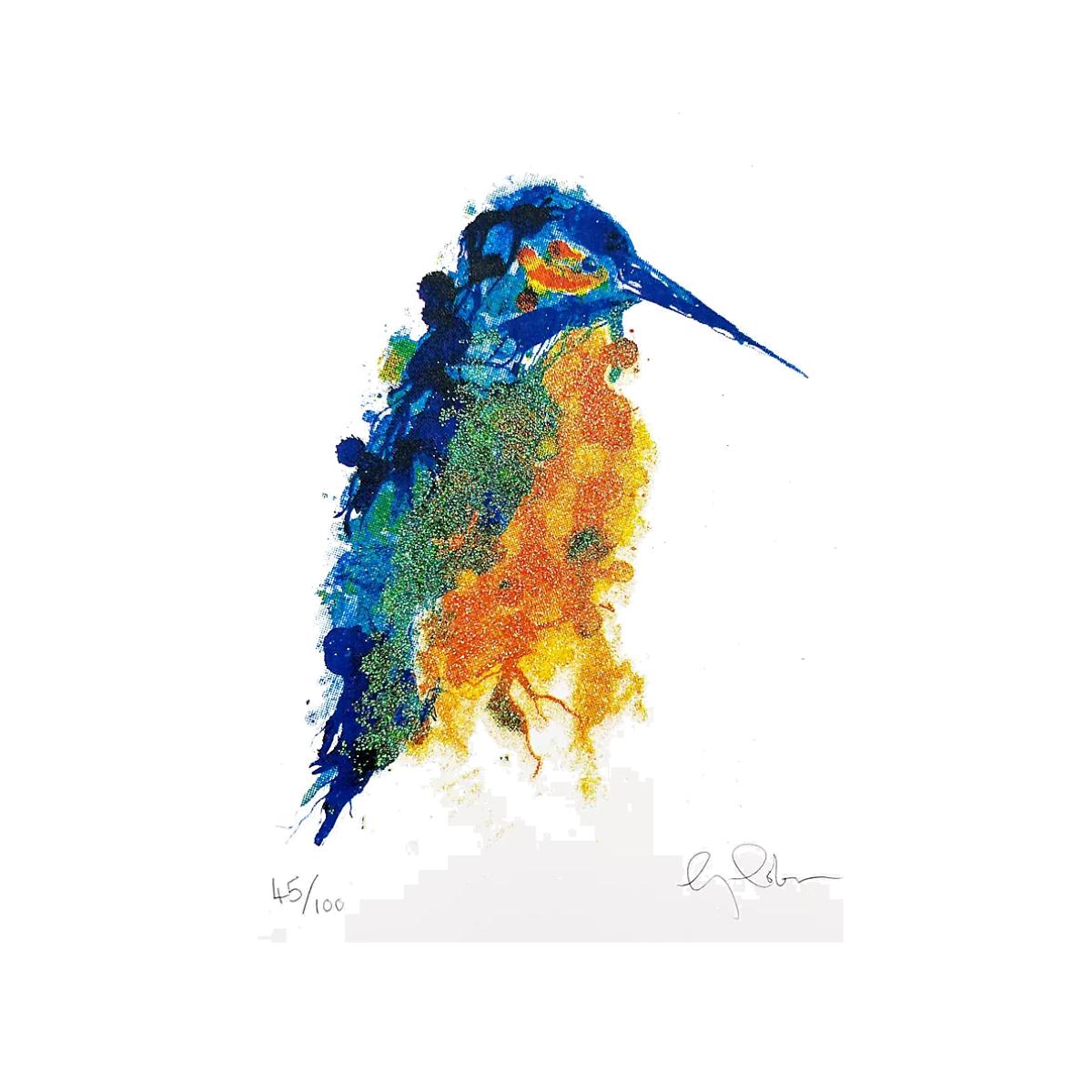 Mini Kingfisher by Gavin Dobson Wall Art – image 1