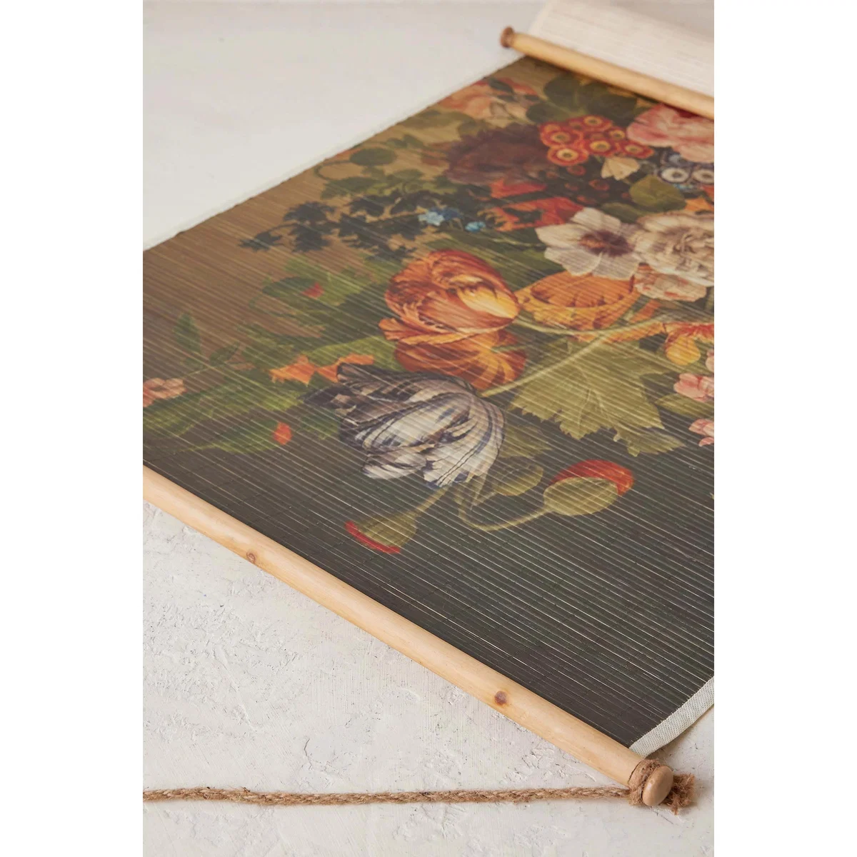 Floral Bamboo Wall Hanging – image 4