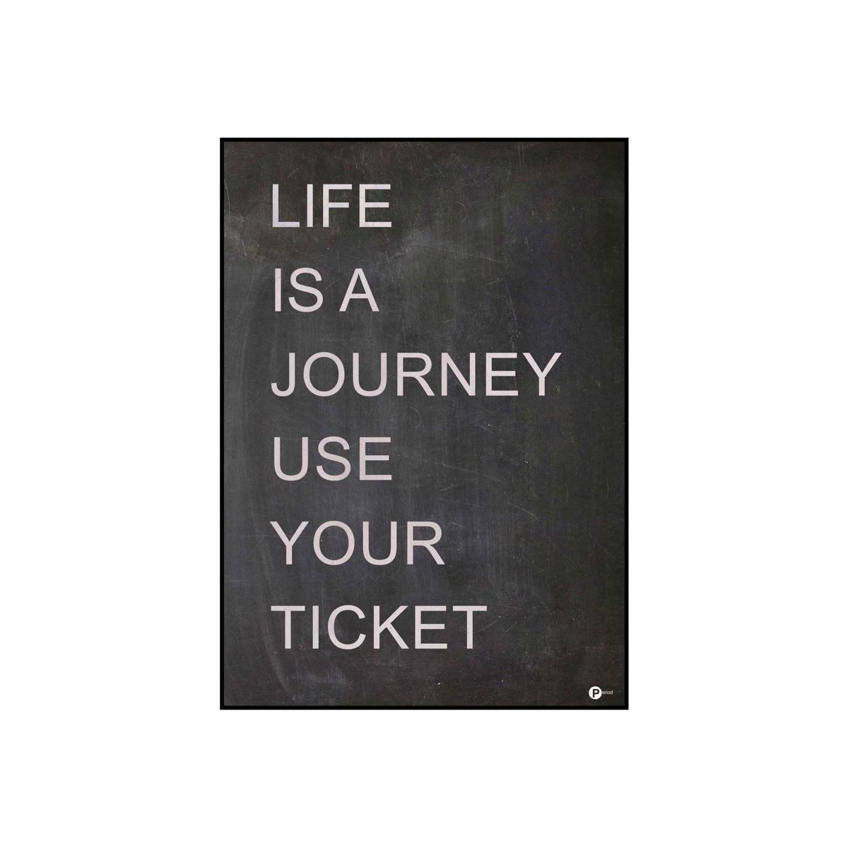 Life Is A Journey Framed Print, 776 | Barker & Stonehouse