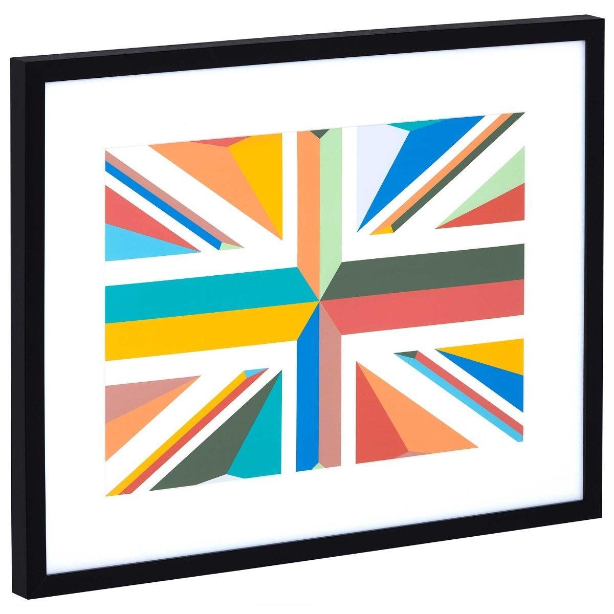 75th Anniversary Union Jack Framed Print Limited Edition – image 2