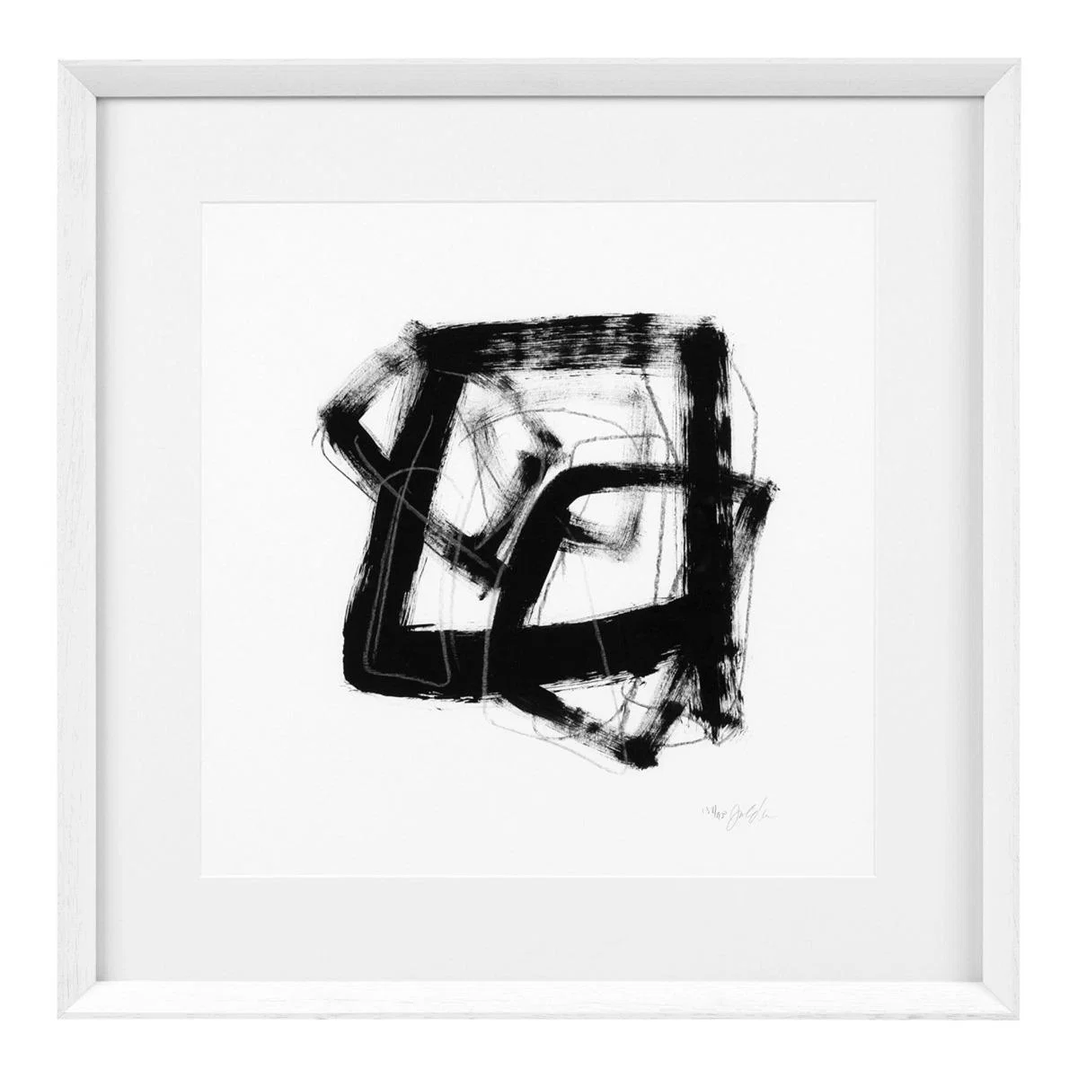 Eichholtz Print Ec286 Tessellation Set Of 4, Square, Black | Barker & Stonehouse – image 3