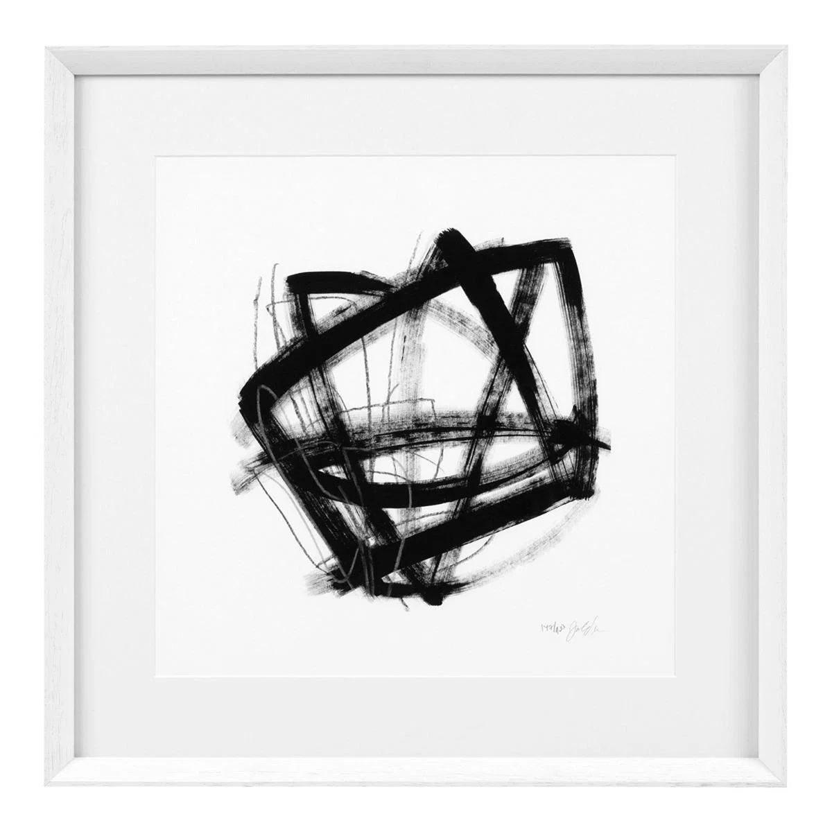 Eichholtz Print Ec286 Tessellation Set Of 4, Square, Black | Barker & Stonehouse – image 5