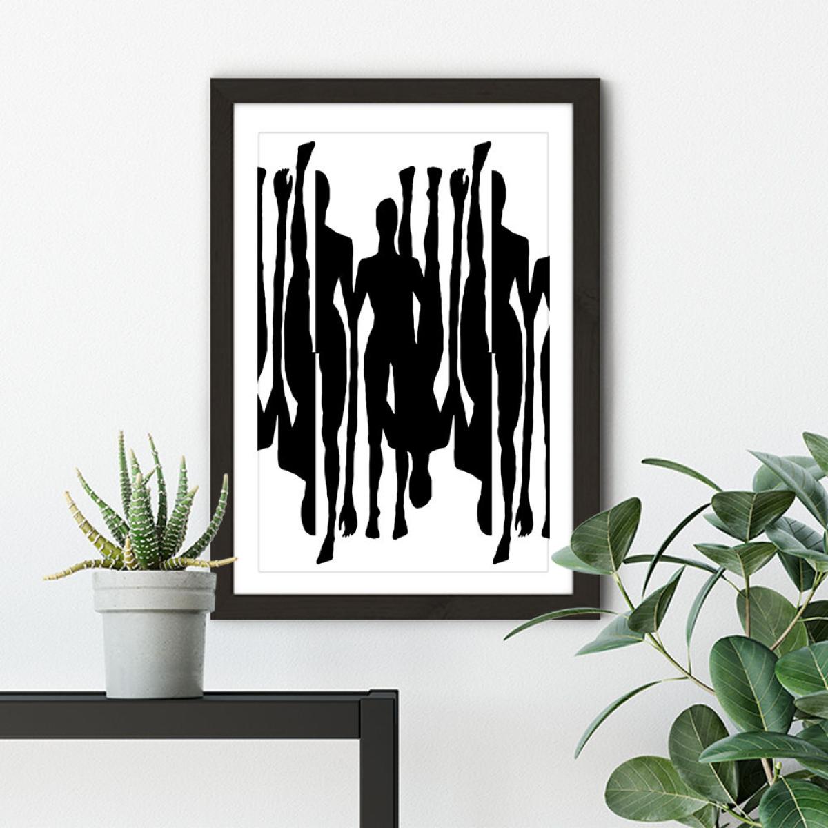 Silhouttes VIII Art Print Black Frame – image 5