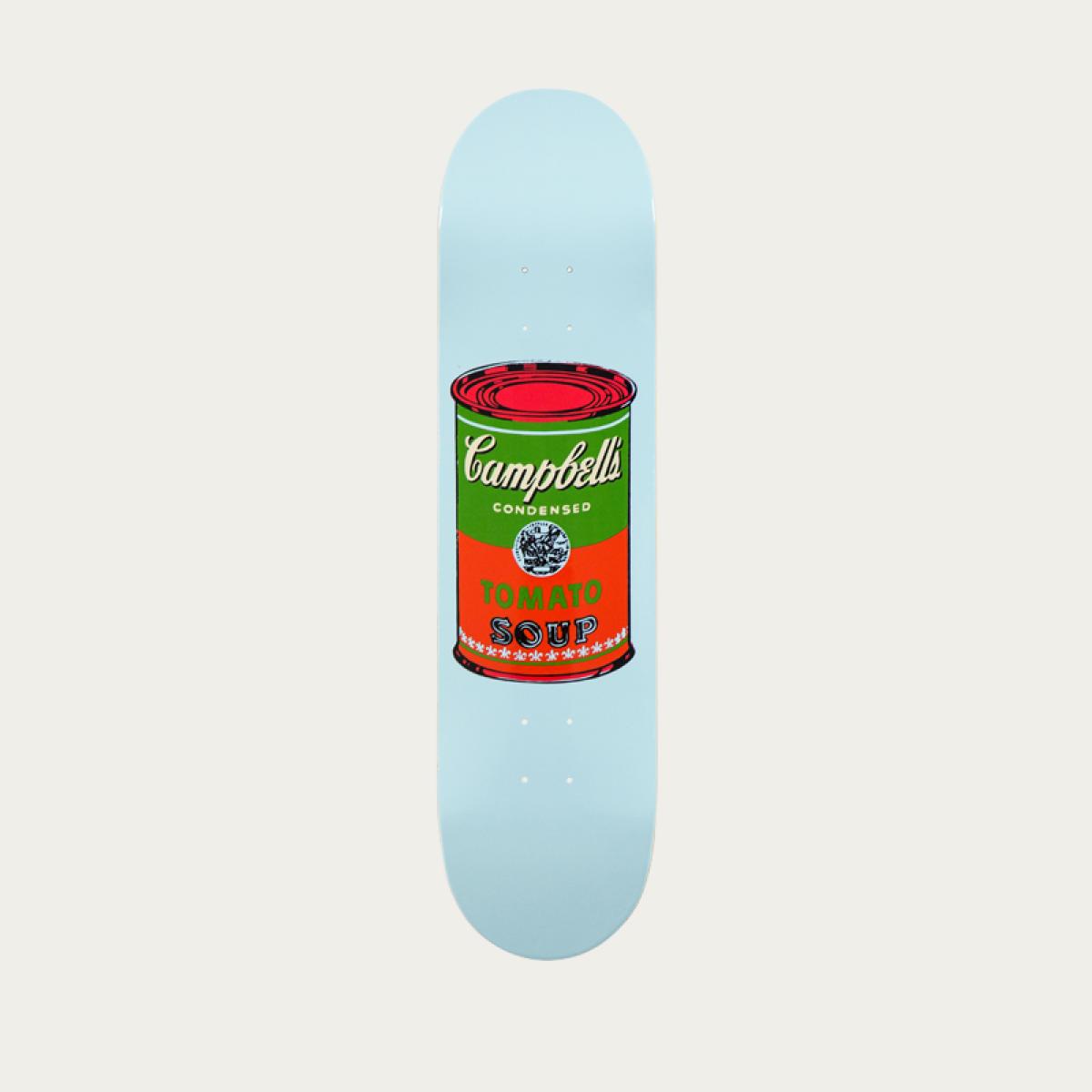 Red Warhol Colored Campbell's Soup Cans