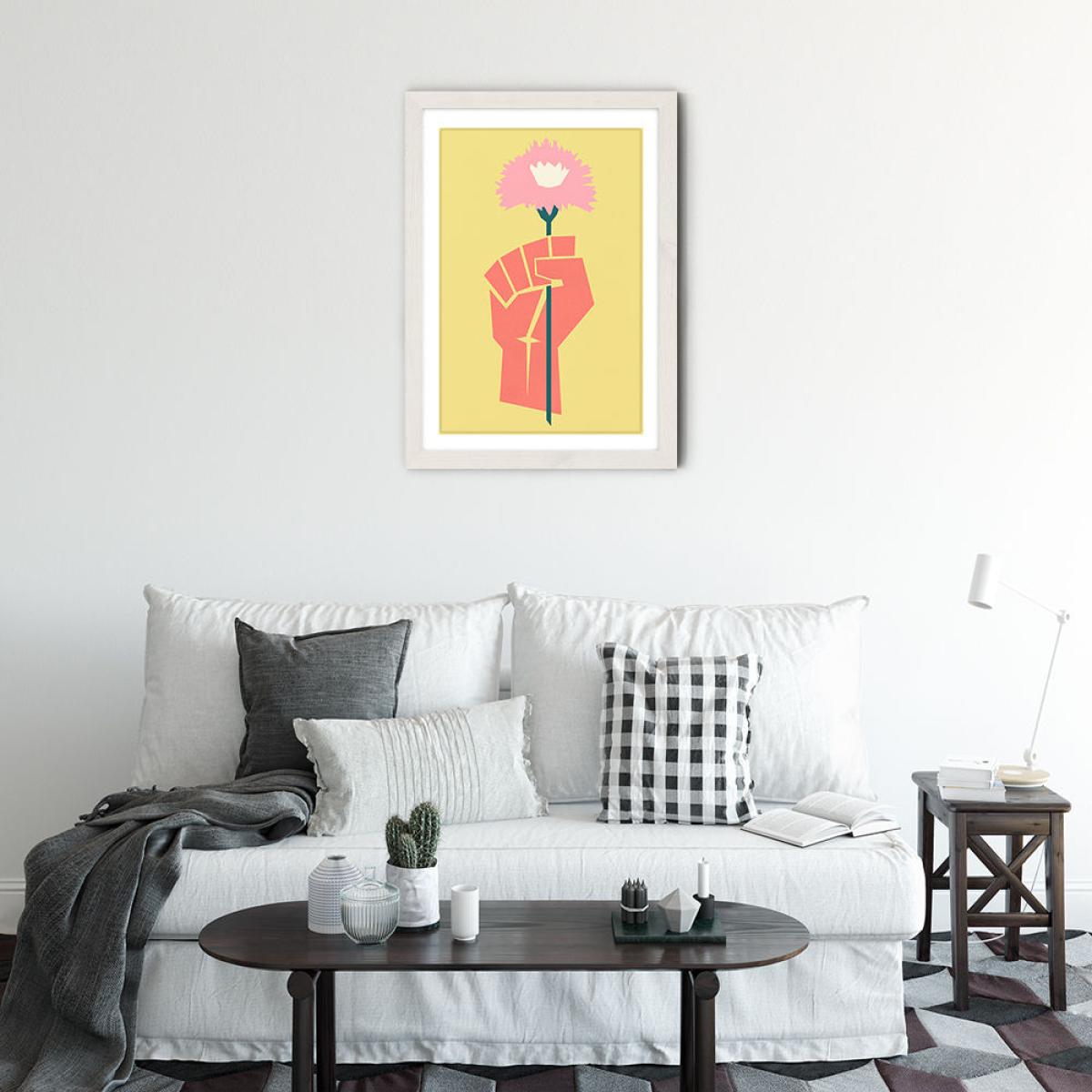 First of May Art Print White Frame – image 2