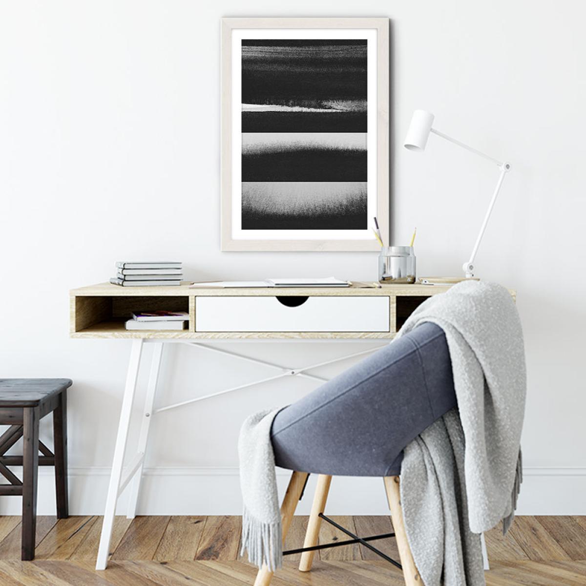 Dimension Art Print White Frame – image 3