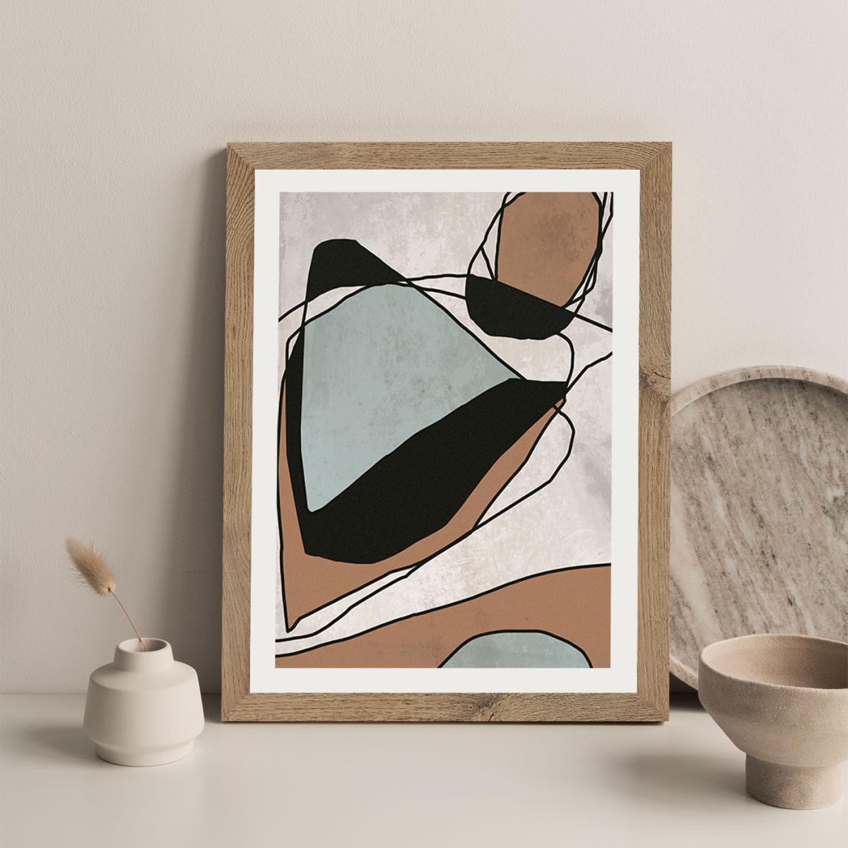 Amsterdam Weekend Art Print Oak Frame – image 4