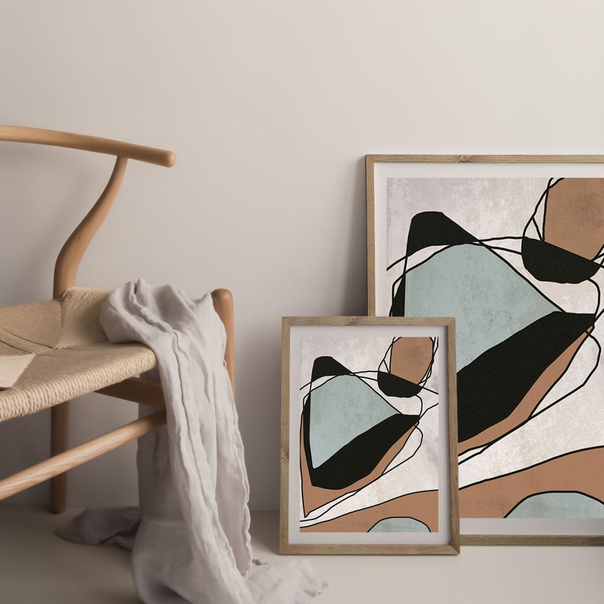 Amsterdam Weekend Art Print Oak Frame – image 6