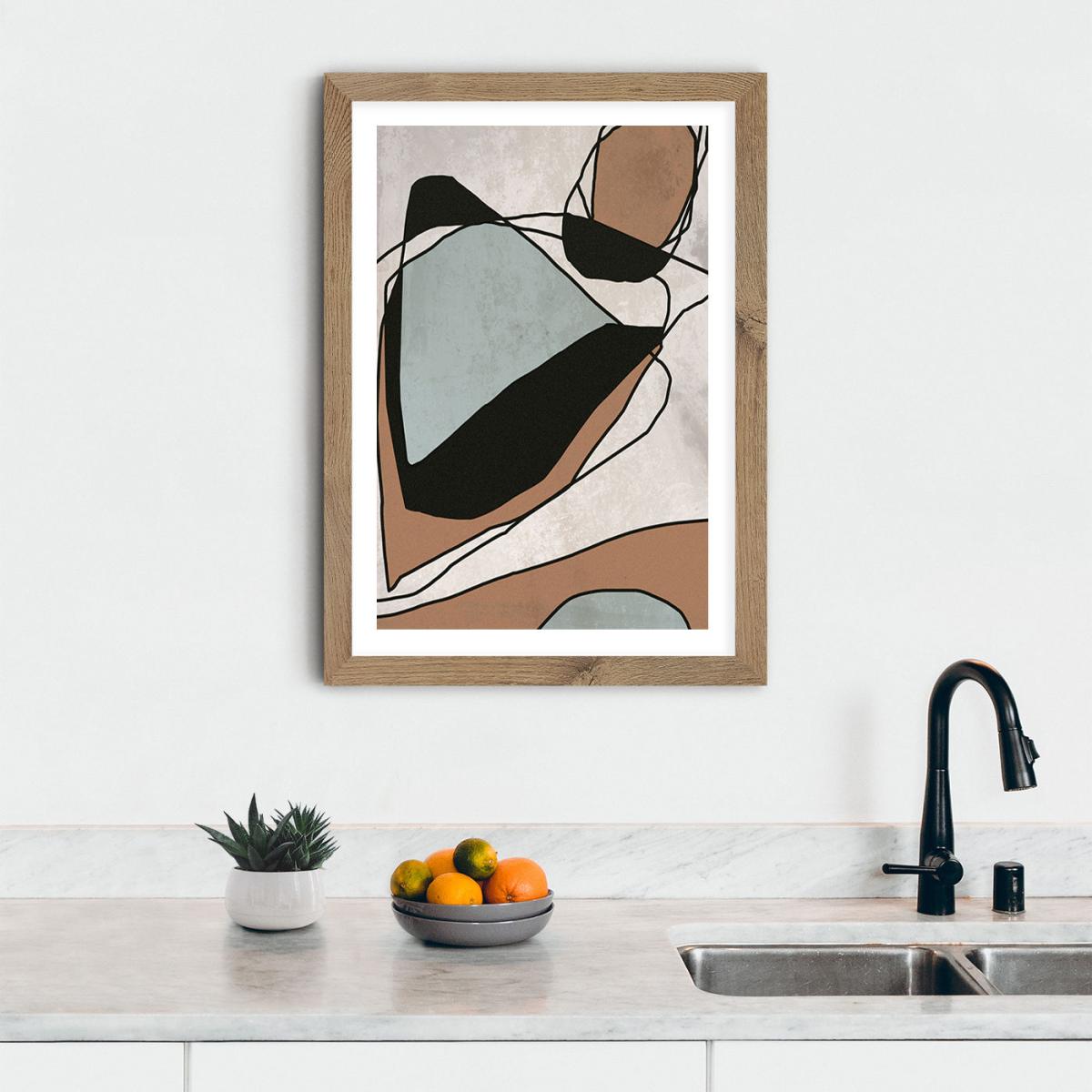 Amsterdam Weekend Art Print Oak Frame – image 7