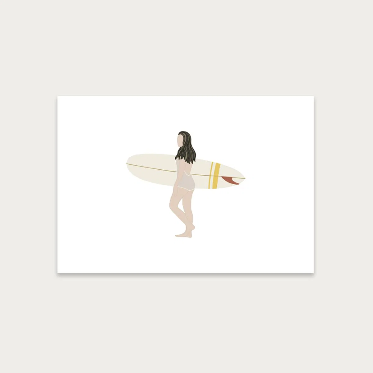 Hazee Summer Art Print Unframed