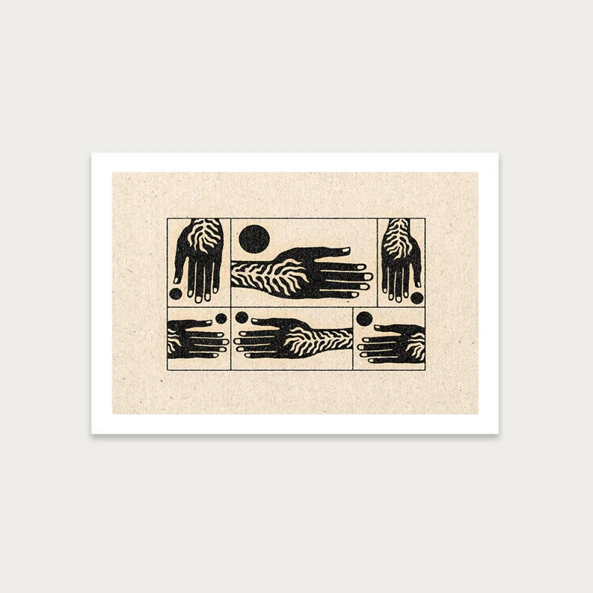 Handshakes Art Print Unframed