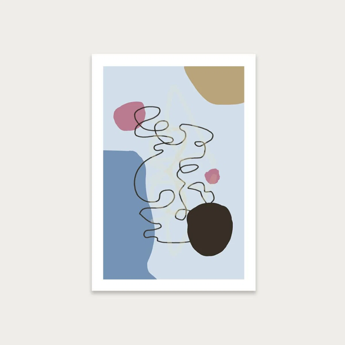 Floating Minds No.2 Art Print Unframed