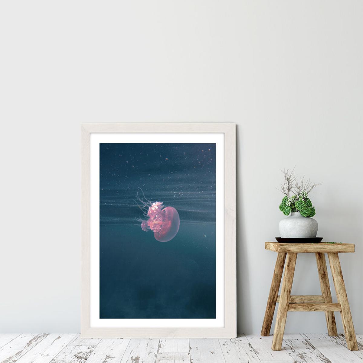 Dancing in the Water Art Print White Frame – image 6