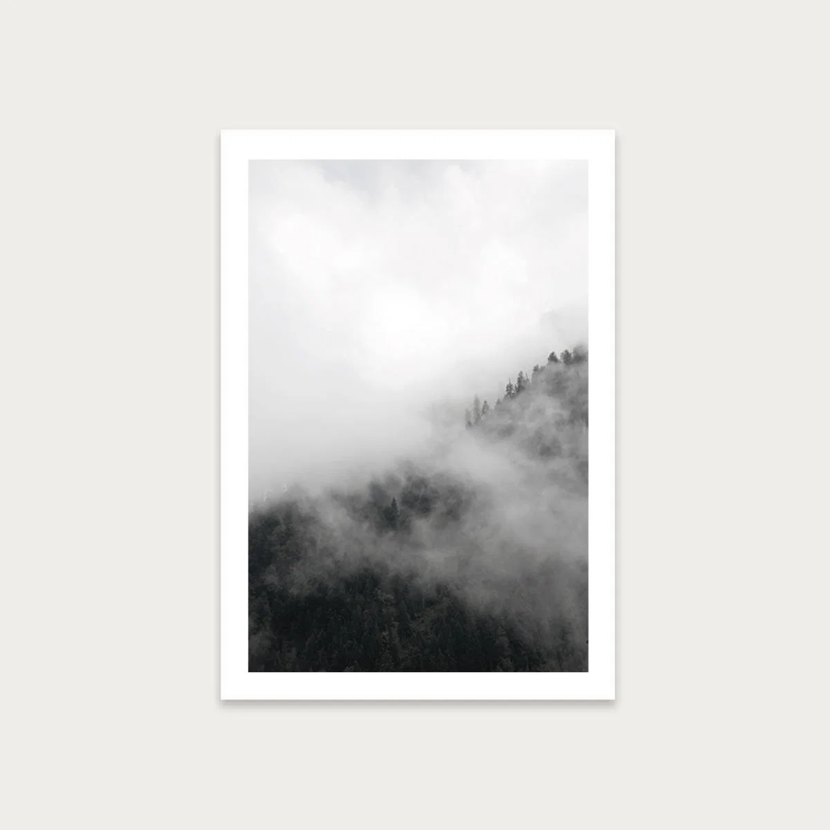 Above the Clouds Art Print Unframed