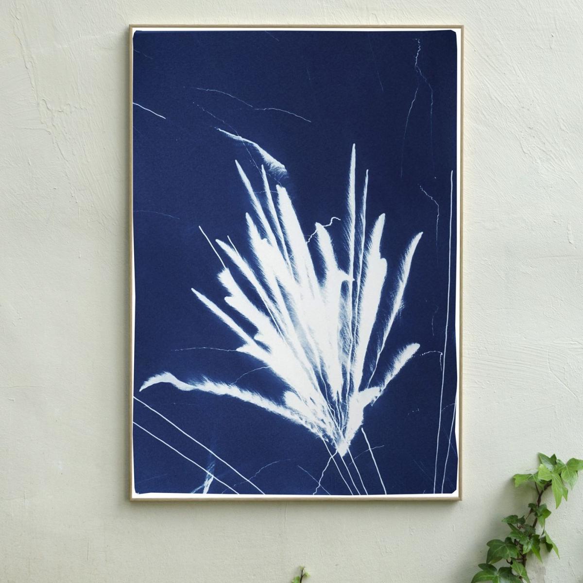 Sparkling Firework Burst Handmade Cyanotype Art Print – image 7
