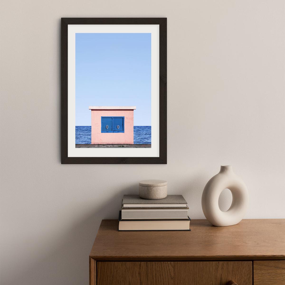 Call It A Day Art Print Black Frame – image 2