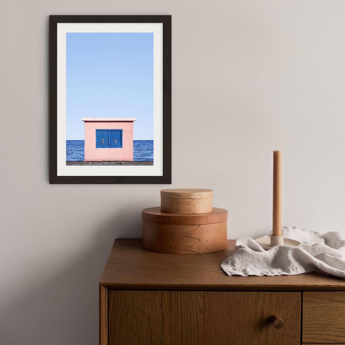 Call It A Day Art Print Black Frame – image 3