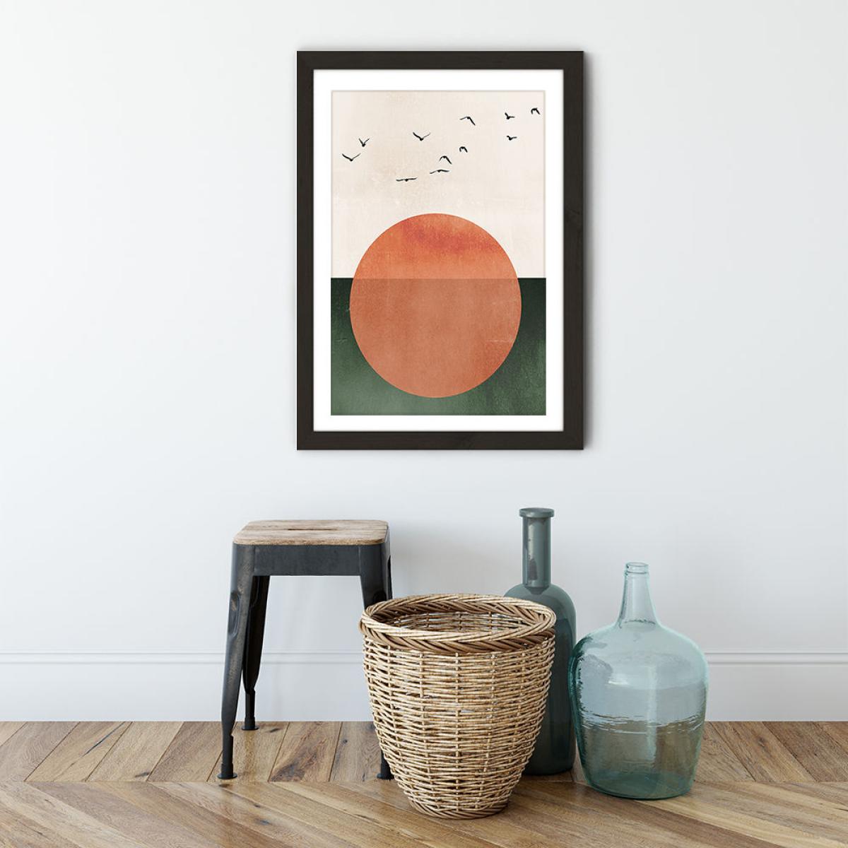 Rising Art Print Black Frame – image 3