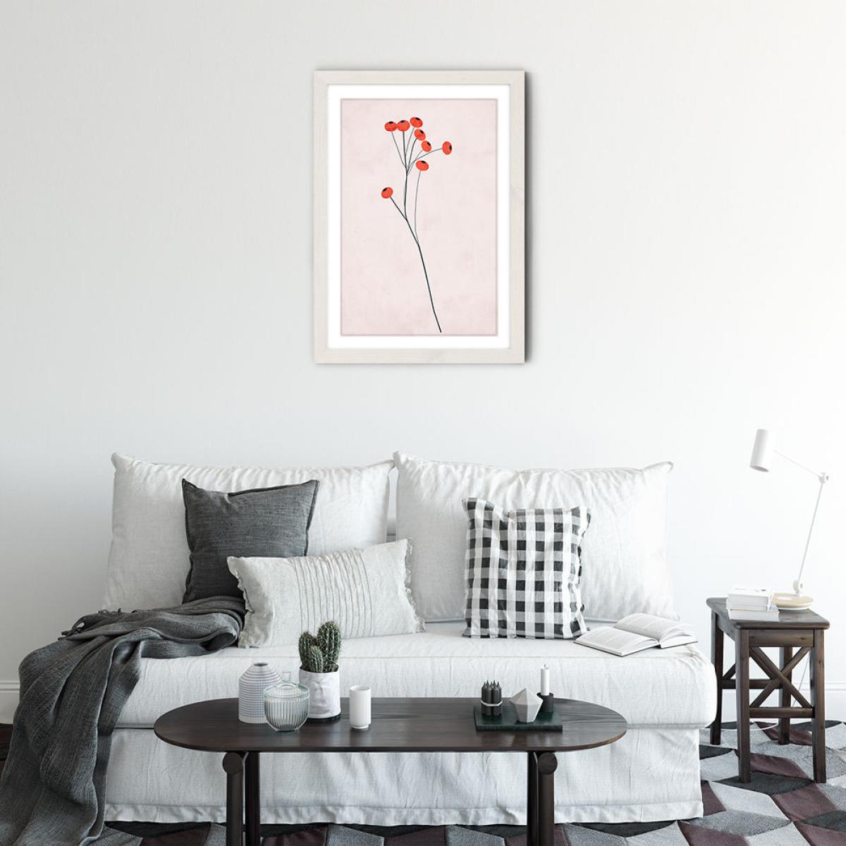 Winterfruits Art Print White Frame – image 6