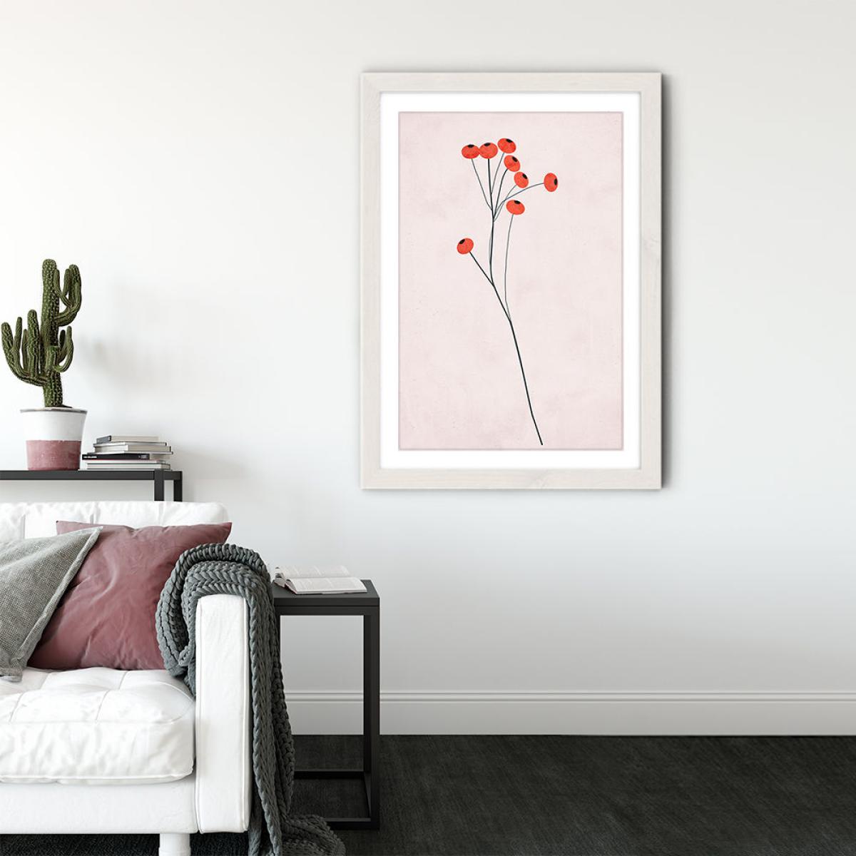 Winterfruits Art Print White Frame – image 7