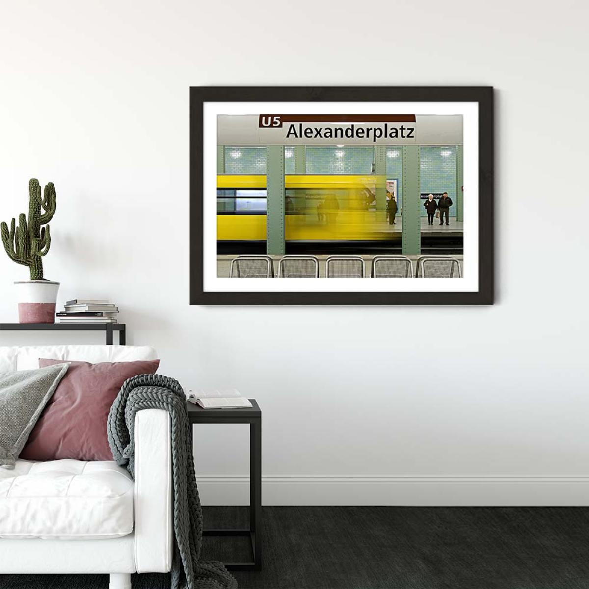 Leaving Alex Art Print Black Frame – image 2
