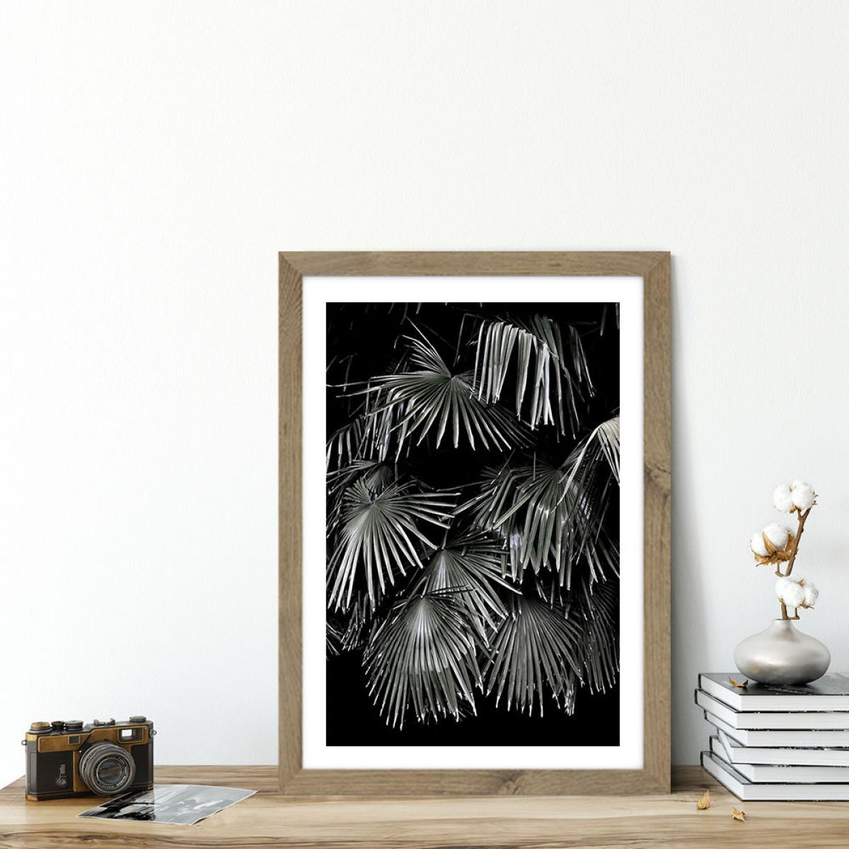 Tropical Garden 5I5 Art Print Oak Frame – image 5