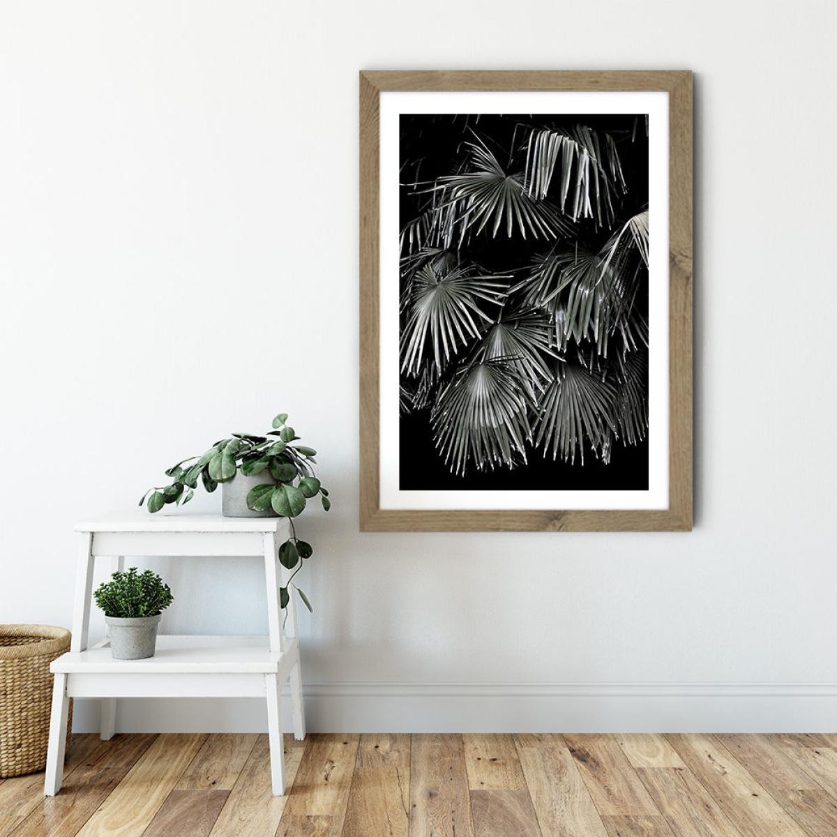 Tropical Garden 5I5 Art Print Oak Frame – image 6