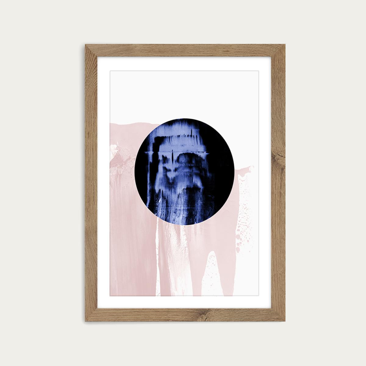 Lucid Art Print Oak Frame – image 1