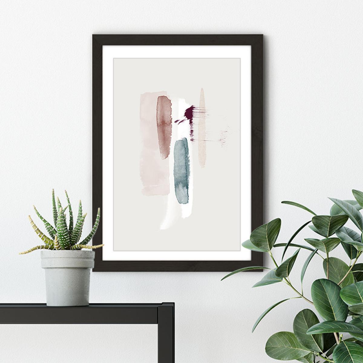 Delicate Art Print Black Frame – image 4